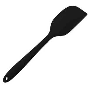 Espatula De Silicone Arredondada 27cm Preto