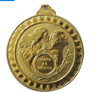 Medalhão Gedeval Ouro 62mm